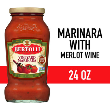 Bertolli Marinara Sauce with Bur dy Wine, 24 Oz, Pack of 3, Italian Recipe, 1.5 Pound Total