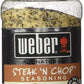 Weber Steak 'N Chop Seasoning, 3.00 Ounces, Pack of 2