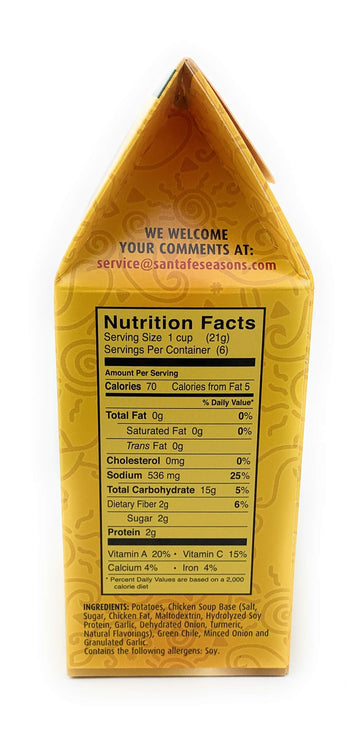Green Chile Chicken Soup Mix