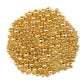 Dazzjoy Gold Pearl Sugar Sprinkles, Edible Candy Sprinkles, Cake Toppers And Cake Decorations, Mix Size, Cookie Decorating, Ice