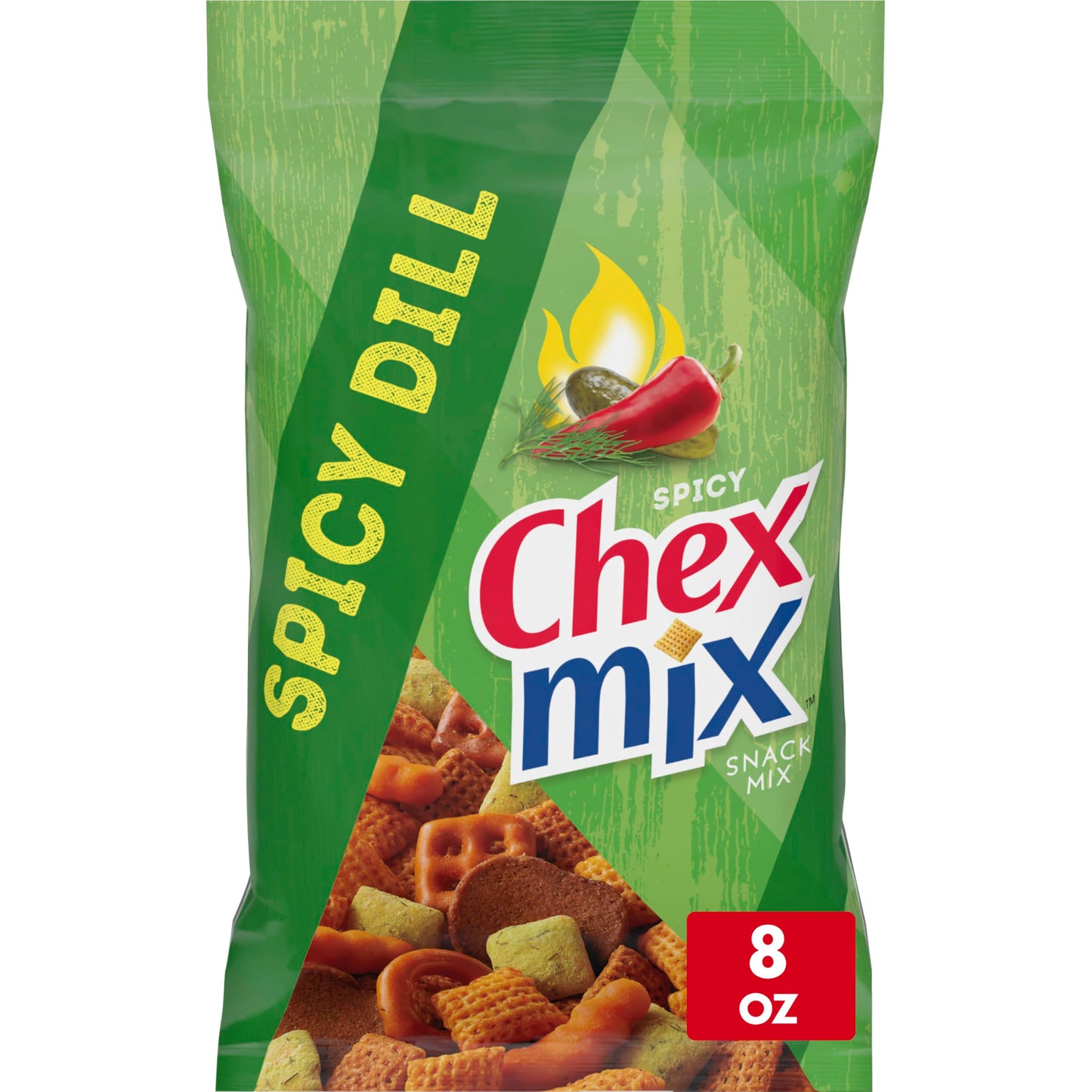 Chex Mix Spicy Dill Savory Snack Mix  Snacks  8 Oz