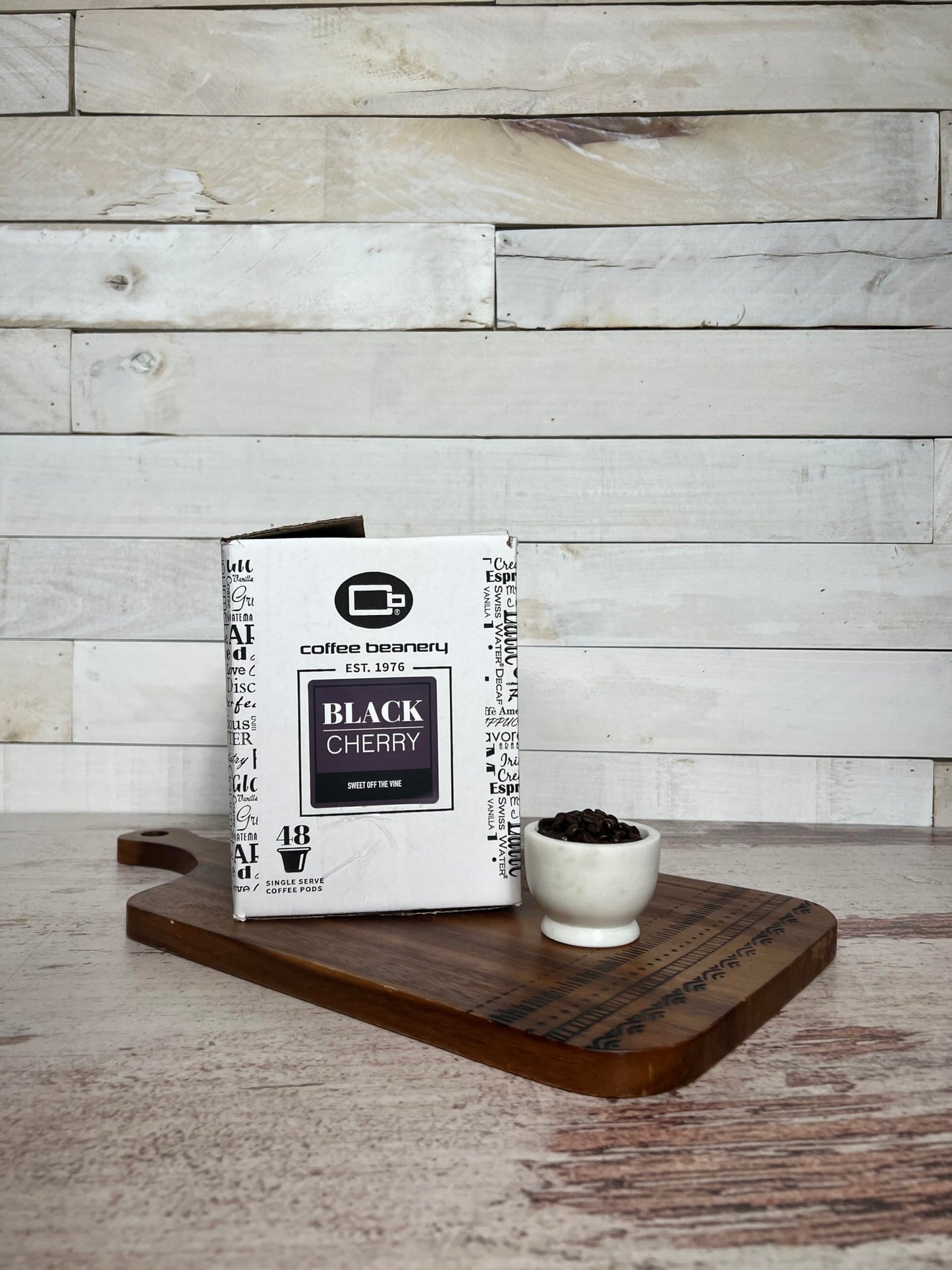 Coffee Beanery Black Cherry Coffee Pods - Medium Roast, 48ct Pack