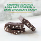 RUSSELL STOVER Sugarfree Dark Chocolate Almond & Sea Salt Bark, 7.5 oz bag, 5 Pack