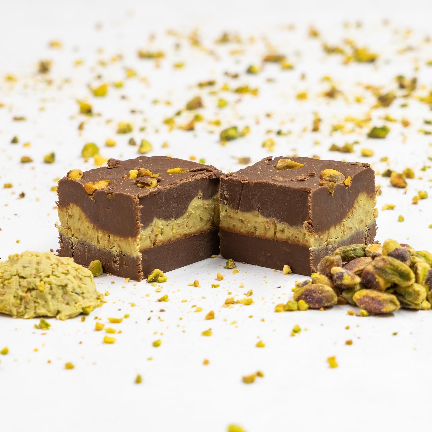 Valley Fudge  Dubai Chocolate  Fresh Artisan Confection  Real Butter  Gourmet Candy  7 Oz. Package