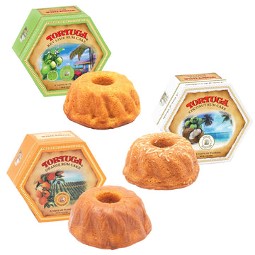 TORTUGA Rum Cake Mix - Premium Gourmet Gift - 4 oz. - 6 Pack