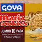 Goya Foods Maria Cookies, Jumbo Pack, 7 Ounce (Pack Of 10)