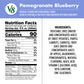 V8 Blends 100% Juice Pomegranate Blueberry Juice, Fruit And Vegetable Juice Blend, 46 Fl Oz Bottle