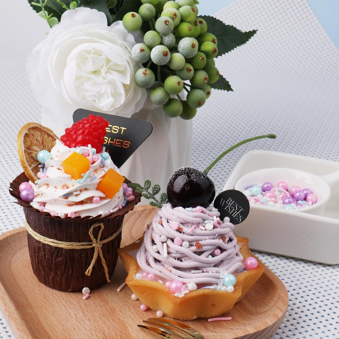 Pastel Sprinkles For Cake Decoratiing, Pink Purple Blue White Sprinkles Mix Jimmies, Confetti For Baking, Cookies, Cupcake, Ice