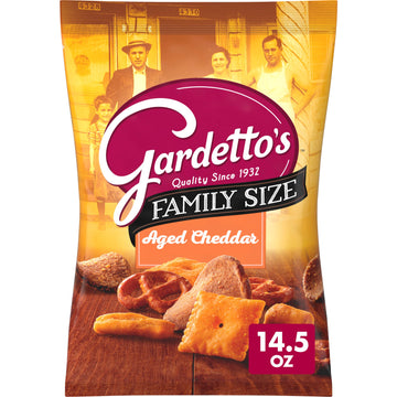 Gardetto'S Aged Cheddar Snack Mix Family Size, 14.5 Oz
