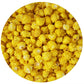 Yellow Popcorn Bucket With Scoop, 20 Ounce, Lemon Flavored Popcorn Tub, Fresh Gourmet Popcorn, The Hampton Popcorn & Candy Compa