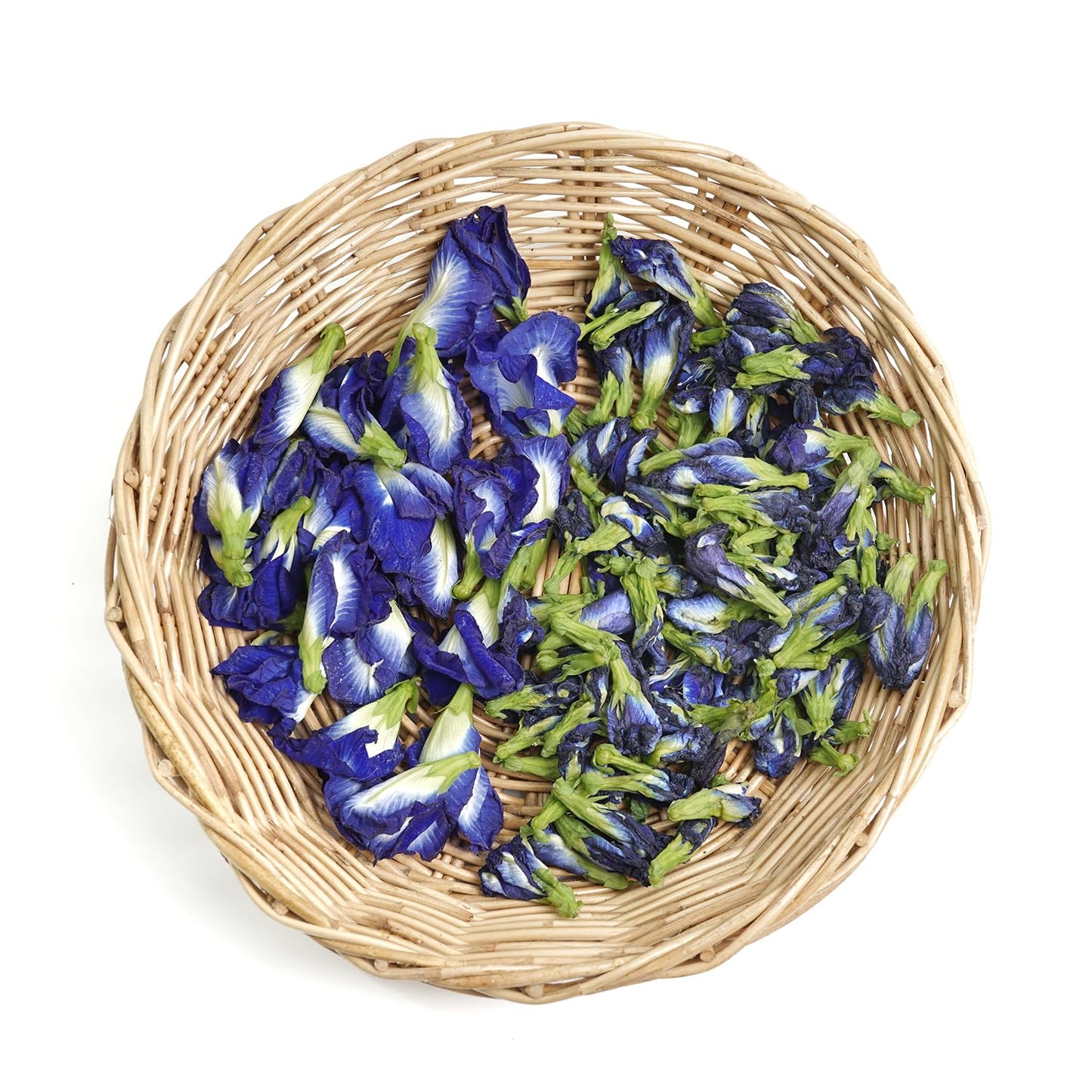 Ancient Herb Premium Dried Butterfly Pea Flower For Blue & Purple Drinks And Food Coloring, Pea Flower Tea, Non-Gmo, Pure Natura