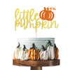 1 Pcs Little Pumpkin Cake Topper Fall Theme Cake Pick Baby Shower Kids Birthday Halloween Thanksgiving Pumpkin Party Decorations