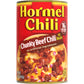 Hormel Chili Chunky Chili No Beans, 180 Ounce (Pack of 12), Model 73843, Chunky