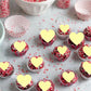 60 Pcs Edible Heart Cupcake Toppers Sweet Love Valentine'S Day Cake Decorations Edible Heart Cake Toppers For Valentine'S Day We