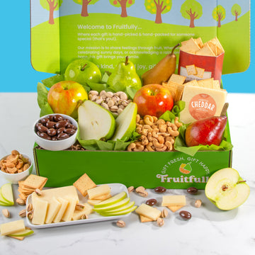 A Gift Inside Deluxe Fruit, Cheese & Gourmet Box - Multi Color, 1 Count Perfect Pairings Gift Set