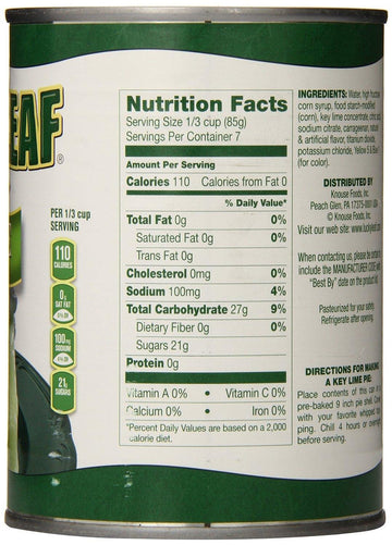 Lucky Leaf Key Lime Pie Filling (Pack of 2) 21 oz Cans