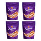 Castania BBQ Lebanese Mixed Nuts, Regular Mix with Peanuts, Pumpkin Seeds, Corn, and Chickpeas, 10.6oz (Pack of 4)