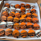 Twisweet Halloween Sprinkles, Pumpkin Sprinkles for Cake Decorating, Edible Candy Ghost Bat Sugar Sprinkle Mix, Black and Orange