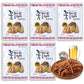 CUTIE MANGO Korea Dried Squid Original 15g x 5Packs (Total 2.64oz) Korean Flavorful Snack Grilled Sliced Butter Squid Jerky Chew