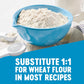 Krusteaz Gluten Free All-Purpose Flour, No Artificial Flavors, Colors, Or Preservatives, 32 Oz Boxes (Pack Of 8)
