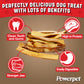 Powerpet Natural Smoked Beef Jerky Skin for Dogs - High Protein, Grain-Free Chews - 8oz Bag