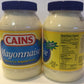 Cains All Natural Mayonnaise, 30 Fl Oz - Creamy, Delicious, Perfect for Sandwiches and Salads, Made with Quality Ingredients