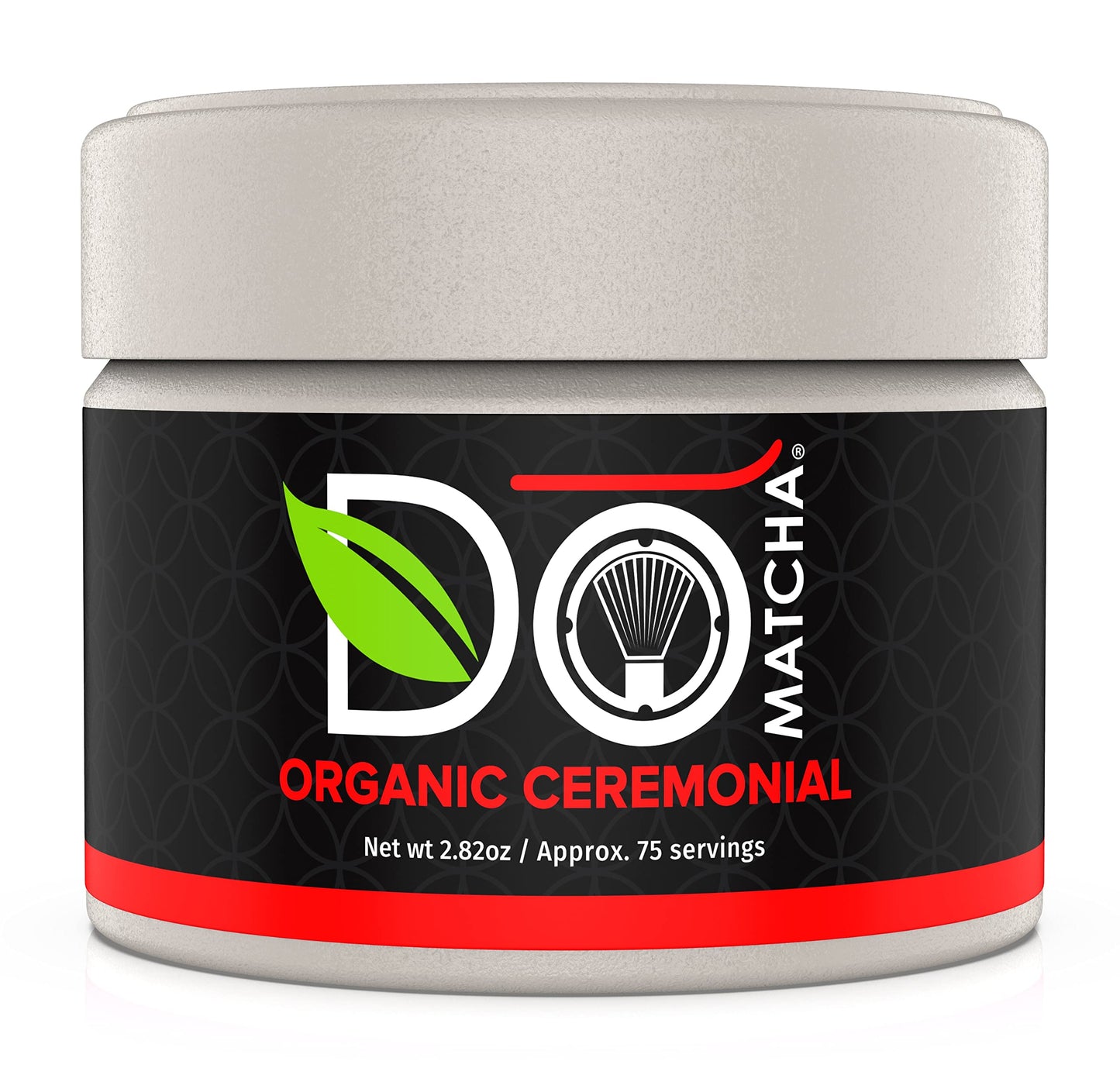 DoMatcha Organic Ceremonial Green Tea Matcha Powder, Natural Antioxidants, 2.82 oz, 75 Servings