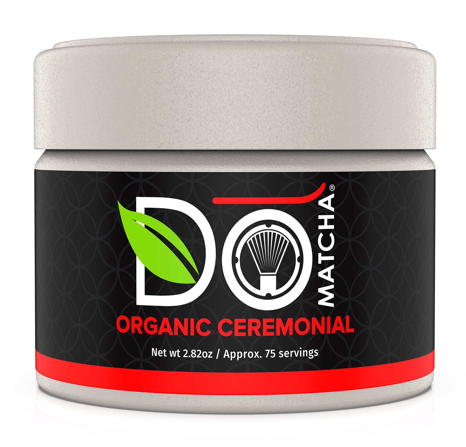 DoMatcha Organic Ceremonial Green Tea Matcha Powder, Natural Antioxidants, 2.82 oz, 75 Servings