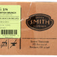Smith Teamaker British Brunch No. 18, Caffeinated, Sugar-Free Full, Leaf English Breakfast Black Tea Bags 100 Sachets, 1.48oz ea