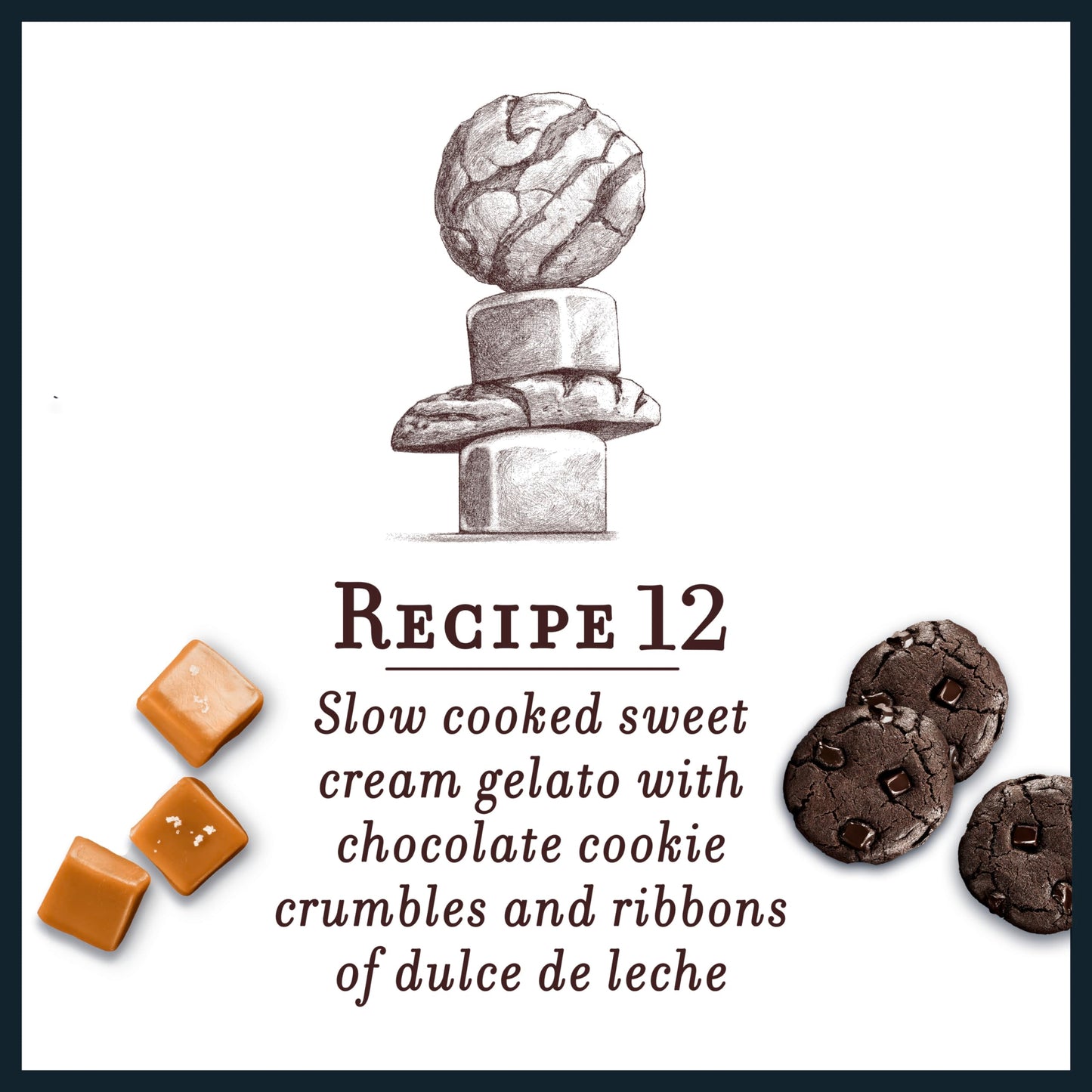 Talenti Gelato For a Delicious Frozen Dessert Caramel Cookie Crunch Made with Ingredients 1 pint