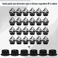 Confect Edible Galaxy Sprinkles | Sprinkles For Cakes & Cupcakes Decoration | Pack Of 5 Mix Black, Champagne Gold, Sliver, Grey & Golden Pearl | Vegan, Gluten-Free, Nut-Free, Soy-Free, Dairy-Free, Palm Oil-Free- 5 Oz