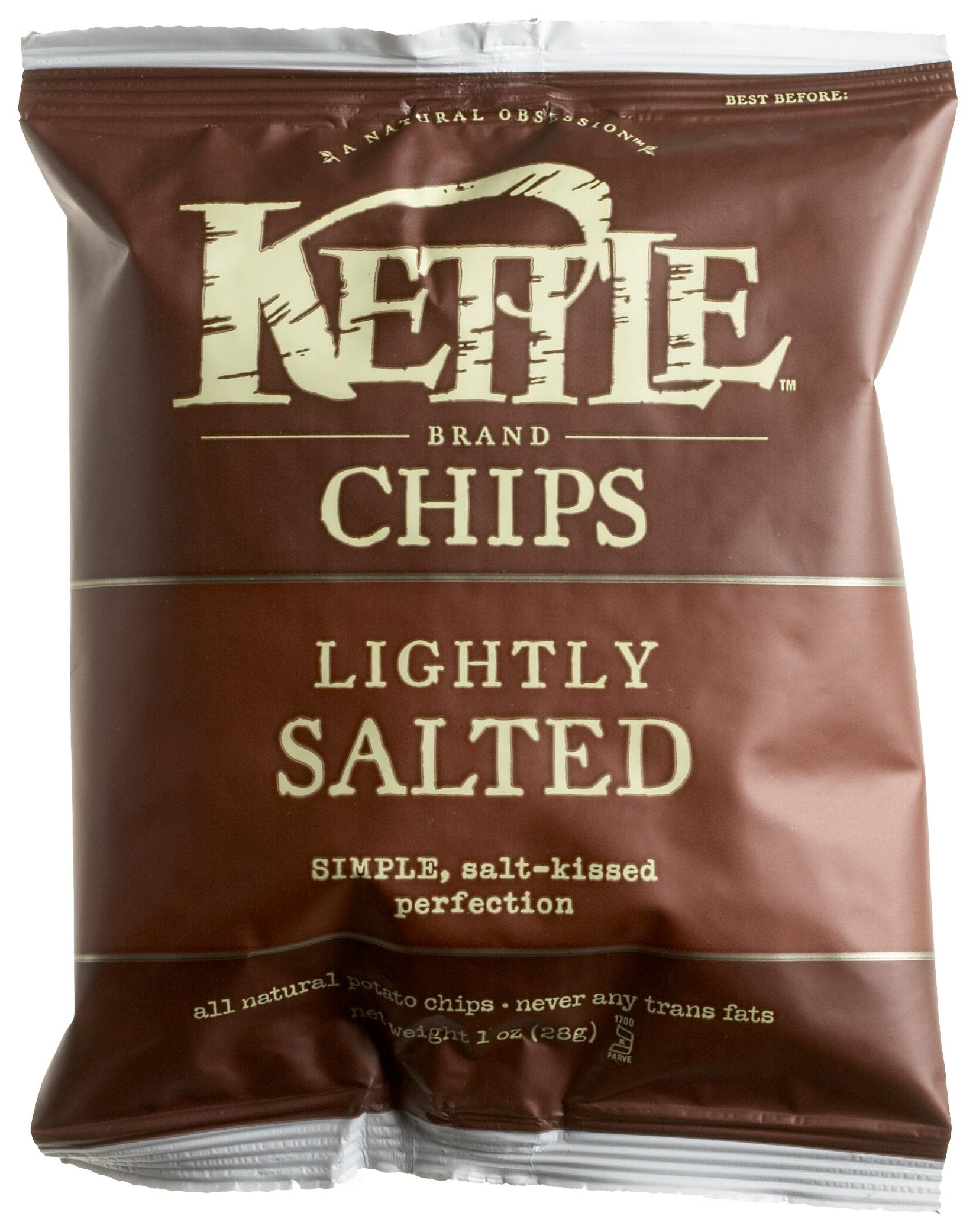 Kettle Chips Lightly Salted 1oz (pack of 72)