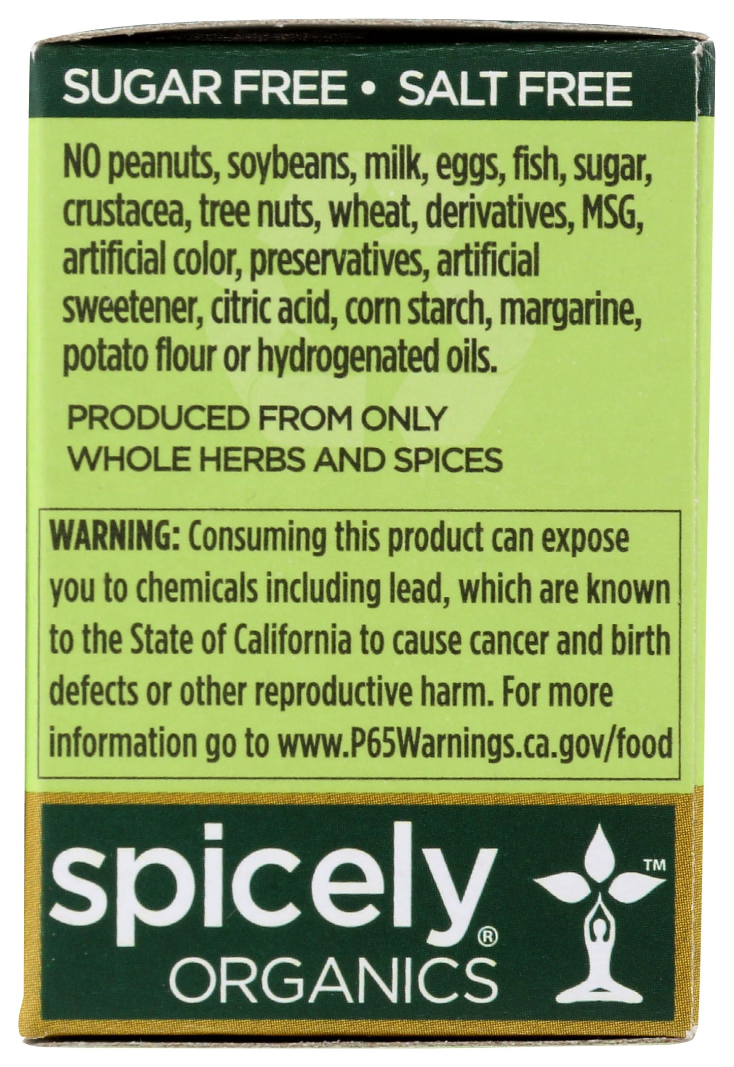 Spicely Organic Curry Powder 0.45 Oz Certified Gluten Free