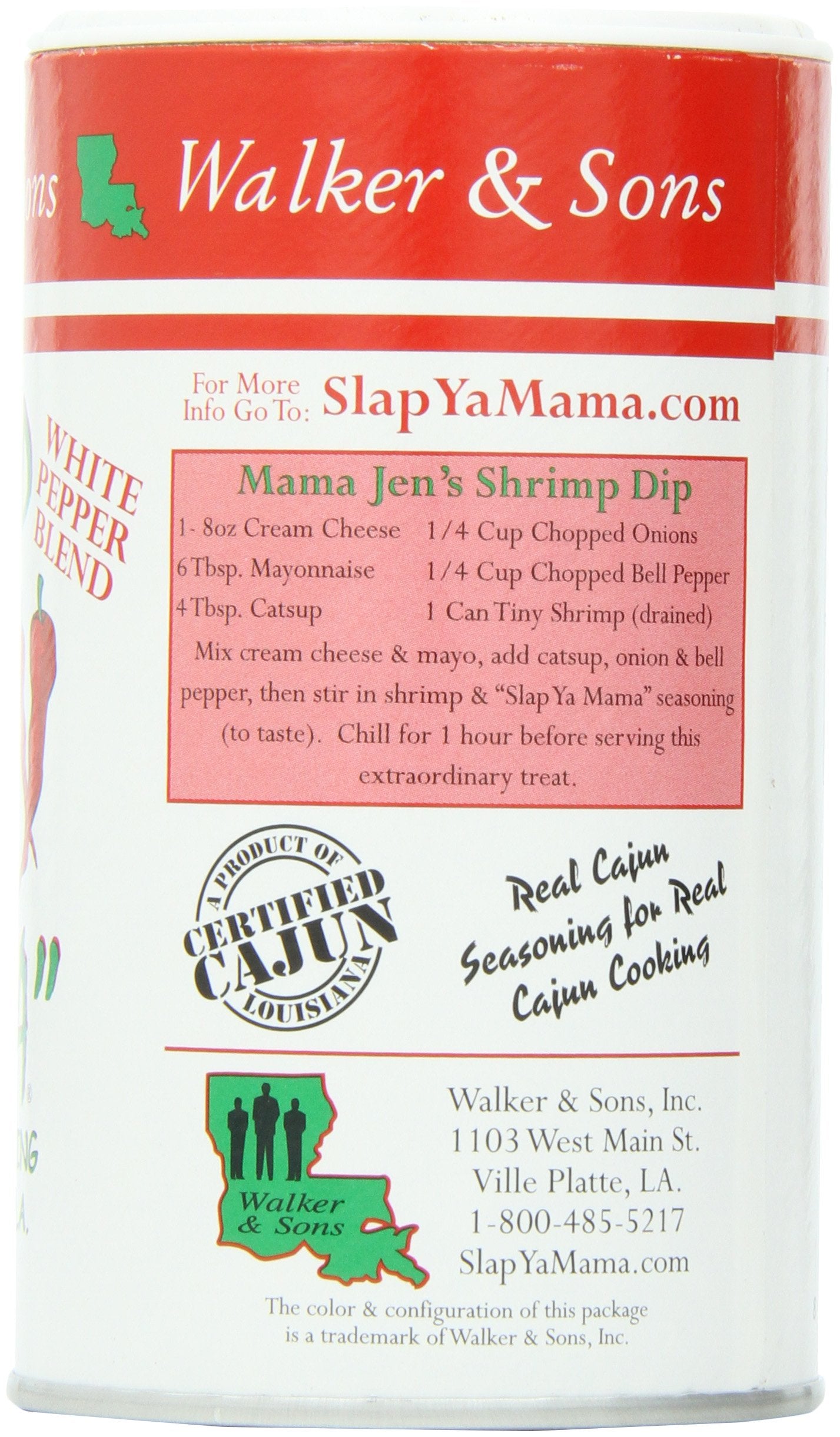 Slap Ya Mama Cajun Seasoning, Hot, 8-Ounce (Pack Of 4)