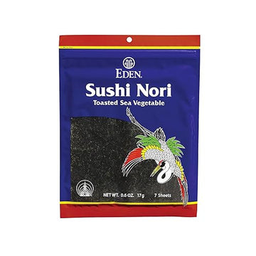 Eden Foods Nori Sushi Toasted 7 Sheets, 0.6 Oz