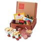 Hickory Farms Farmhouse Meat & Cheese Gift Basket - Charcuterie Board Food - Small Holiday Gift Basket