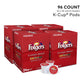 Folgers Classic Roast K-Cup Coffee Pods for Keurig malt-inspired, 96 Count, Model 6526