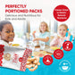 Crispy Craze Freeze Dried Fruit Variety Pack (24 Snack Sized Bags, 0.52 Oz Each) Fruit Crisps, Non Gmo, Healthy Snack, No Added
