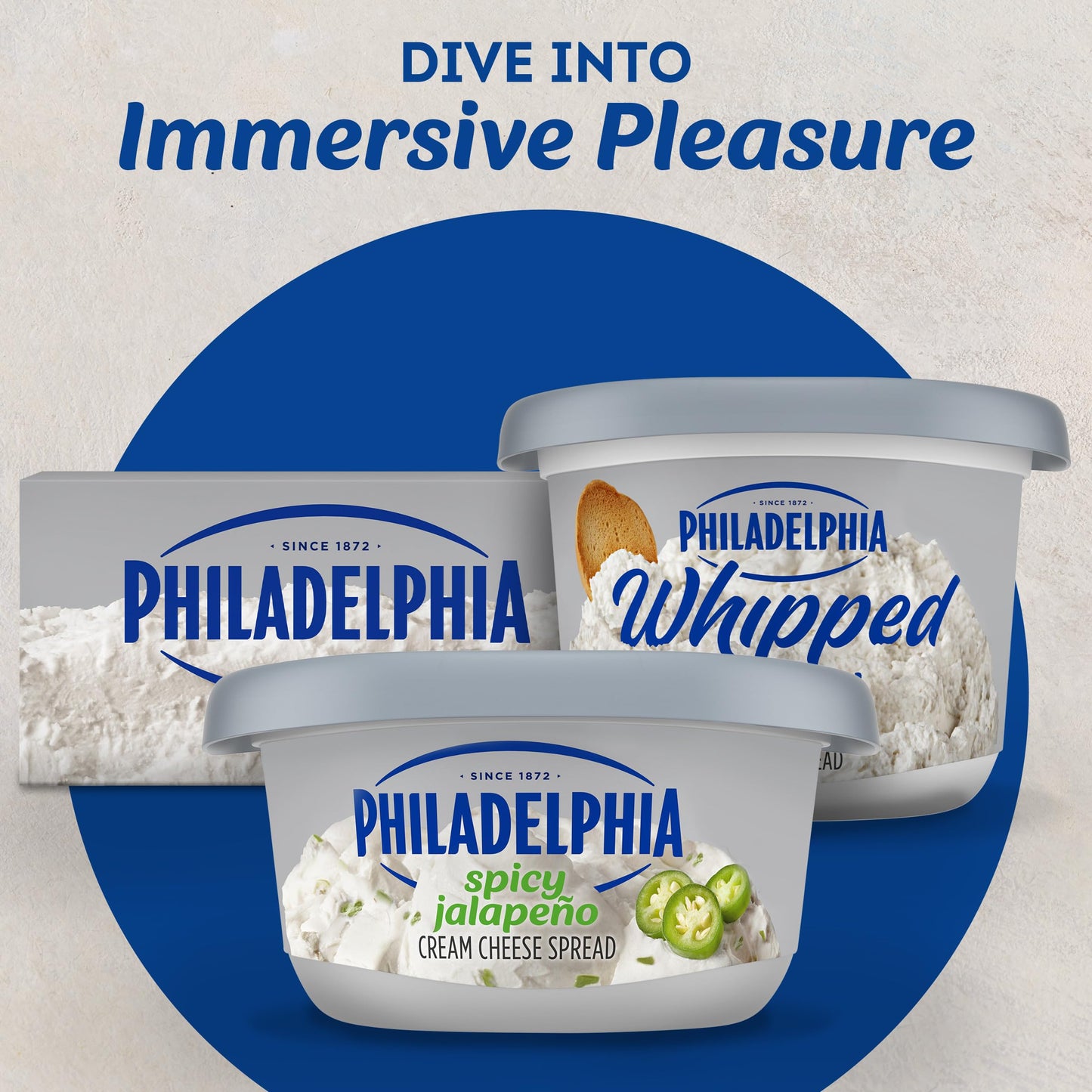 Philadelphia Spicy Jalapeo Cream Cheese Spread, 7.5 oz Tub