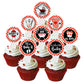 40 Pcs Baby Q Cupcake Topper Bbq Baby Shower Birthday Party Supplies Picnic Party Cake Topper For Summer Barbecue Picnic Baby Sh