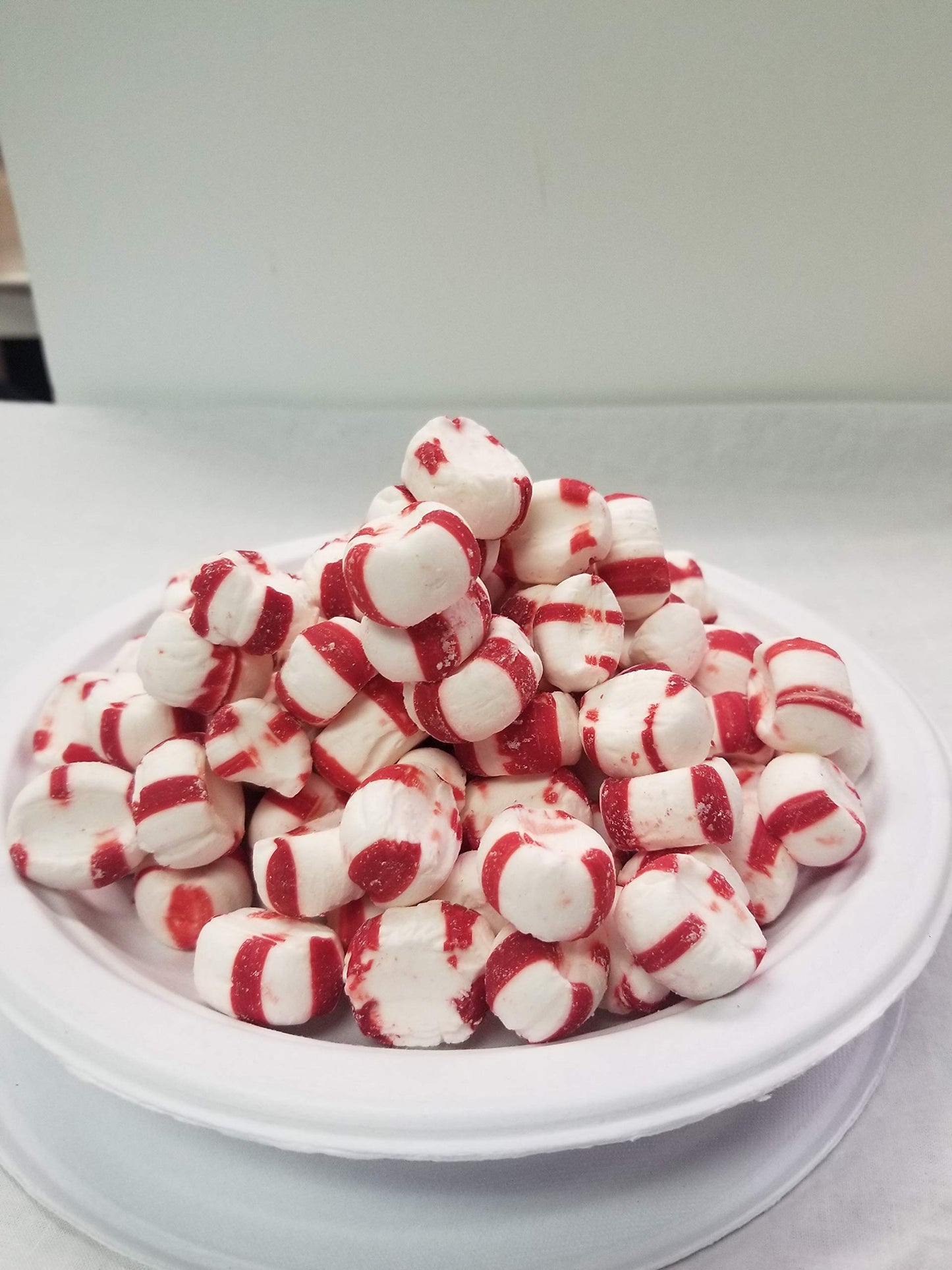 Peppermint Puffs Mint Candy Unwrapped - 2 Pounds