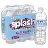 Splash Refresher Acai Grape Flavored Water, 16.9 Fl Oz, Plastic Bottle Pack Of 6