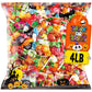 Halloween Assorted Candy Variety Pack - 4 LB Trick or Treat Ready Mix - Bulk Bag of Individually Wrapped  Naturally Flavored Sweets - Perfect for Piatas  Kids Parties & Birthday Games