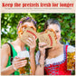 Colarr Soft Pretzel Bags, Grease Resistant Paper Sandwich Wrappers, 6.69 x 7.09 Inch, Brown, 400 Pcs, Patterned Style