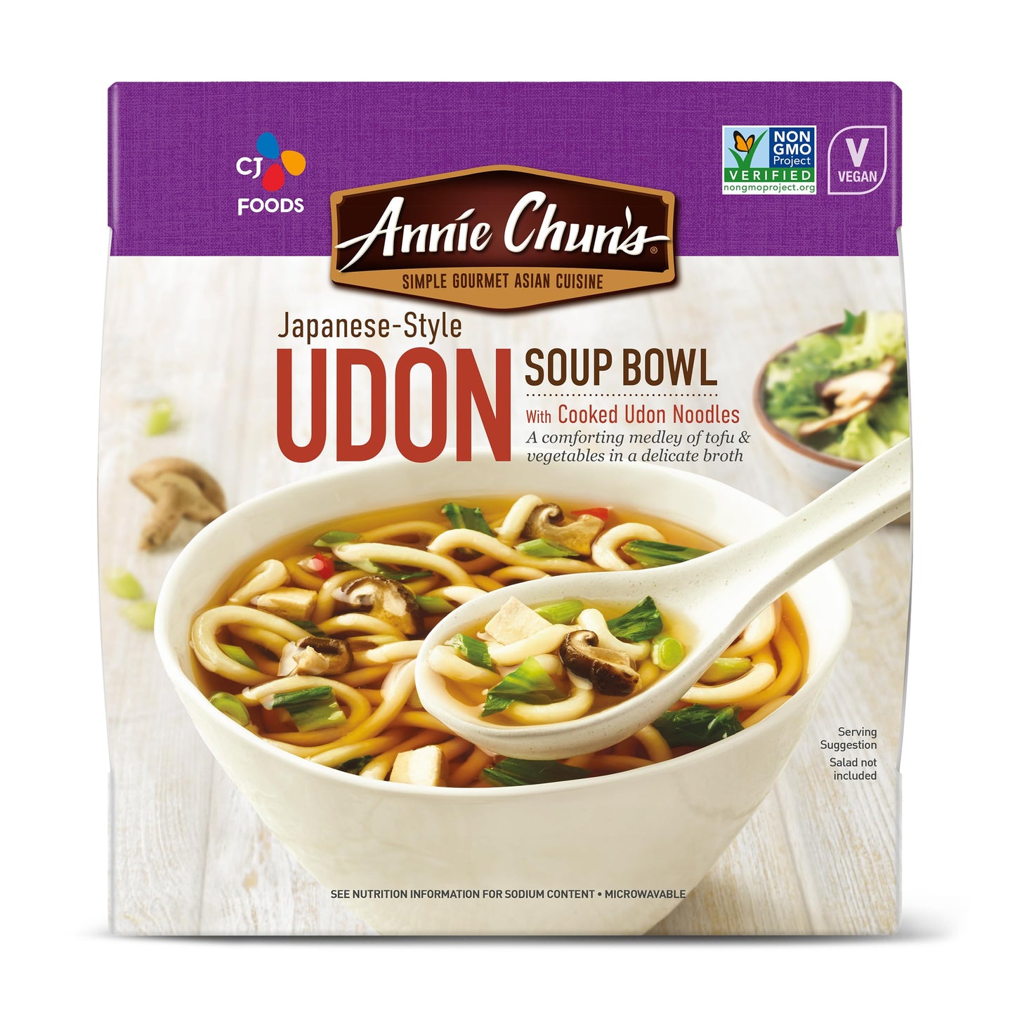Annie Chuns Soup Bowl, Japanese Style Udon, Vegan, Non-GMO, 35.4 Oz (Pack of 6)