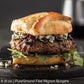 Omaha Steaks PureGround Burger Flight - 32 Burgers (8 Filet Mignon, 8 Porterhouse, 8 New York Strip, 8 Sirloin) - 6 oz