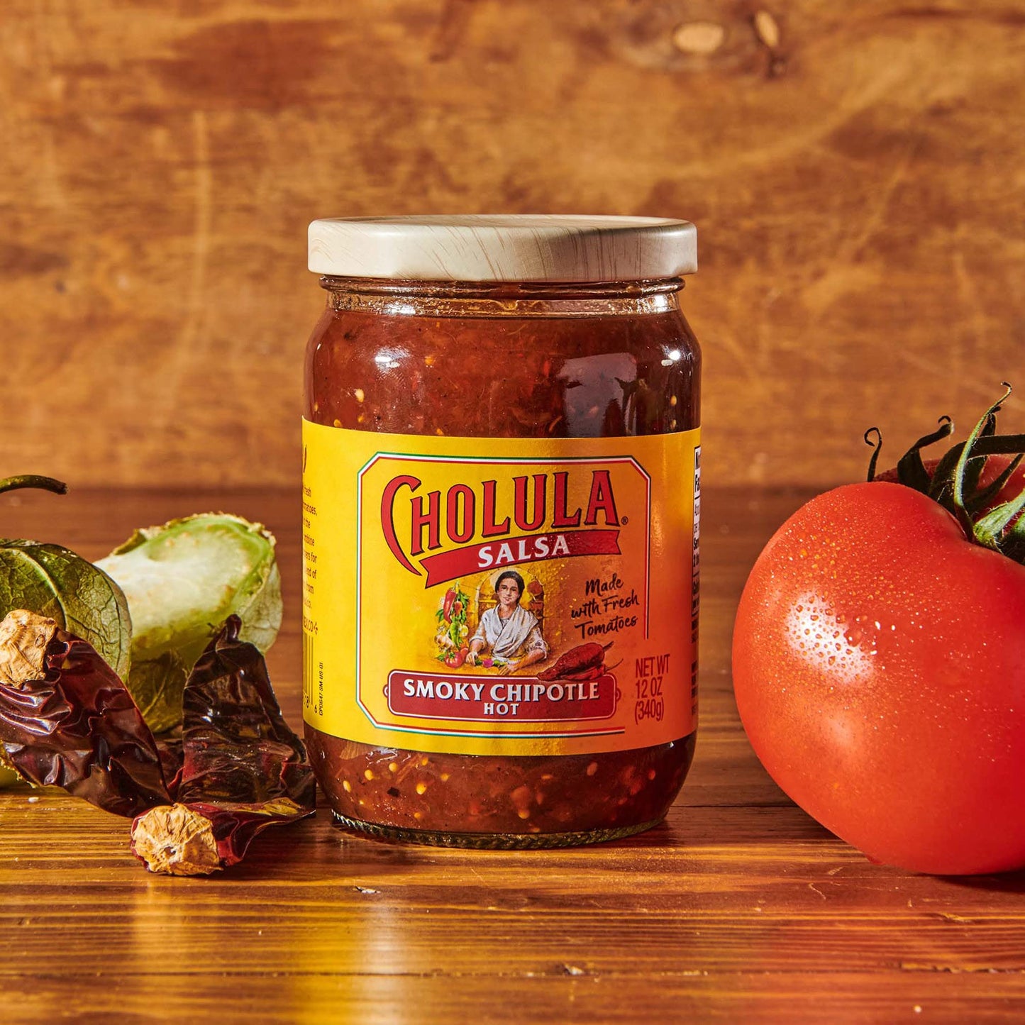 Cholula Smoky Chipotle Salsa, 12 Oz (Pack Of 6)
