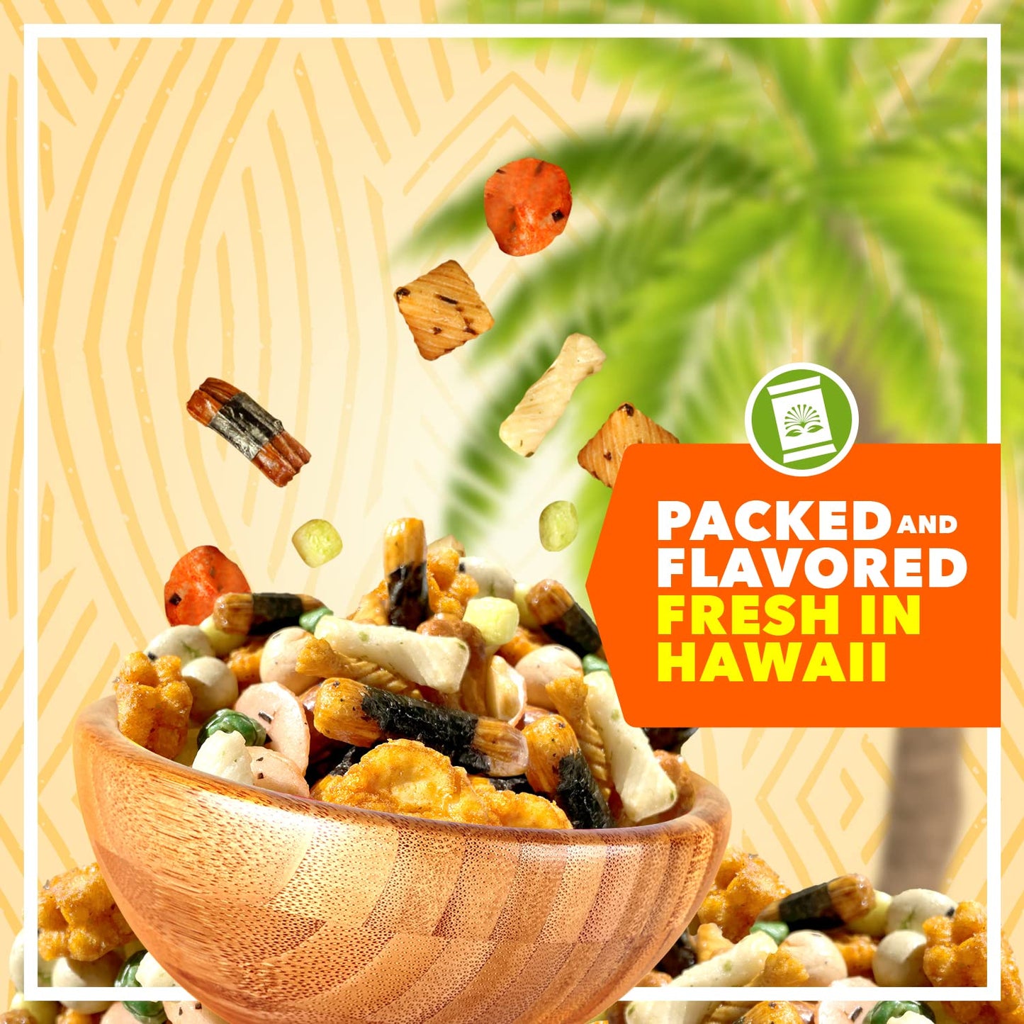 Traditional Imperial Mix Arare Rice  Ers - Mochi Crunch Asian Snack Mix - Assorted Shapes And Flavors - Sweet, Salty, And Umami Taste - Crunchy On-The-Go Snack For Any Occasion - 9 Ounce