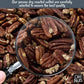 Pecans | Dry Roasted Salted | 2 lb | Oil-Free, All Natural Pecans | Packed in New York Zip-Seal Bag for Exceptional Freshness by