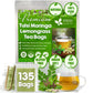 FRESHDRINKUS Premium Tea Bags, Tulsi Moringa Lemongrass, 100% Natural, Vegan, 135 Bags